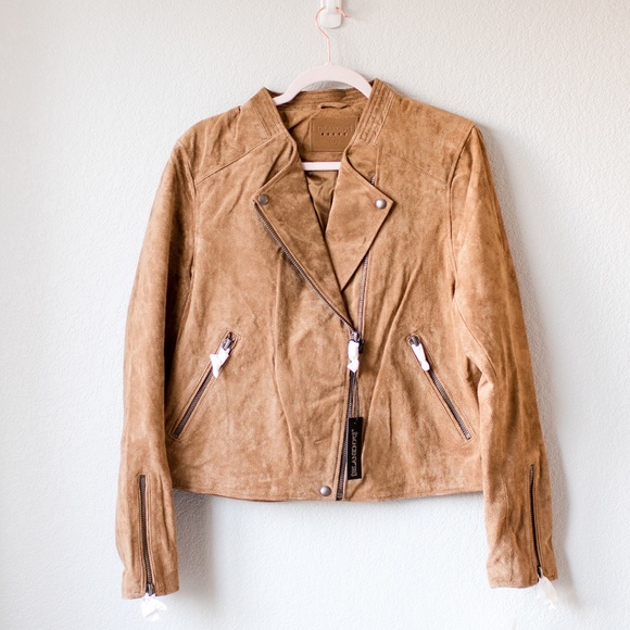 Blank NYC Jackets & Blazers - BLANK NYC Suede Moto Jacket  Casablanca Size XXL